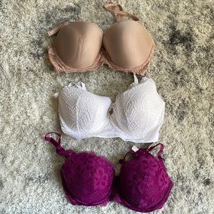 3 32DDD bras barely worn